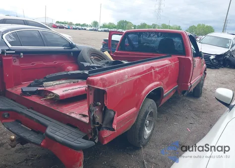 2000 Chevrolet S-10 Ls z USA, uszkodzony, nr VIN 1GCCS14W2YK227573